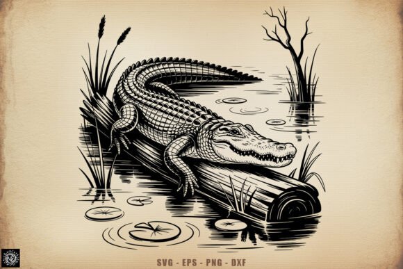 Alligator SVG Review: A Designer’s Take on Vintage Swamp Detail