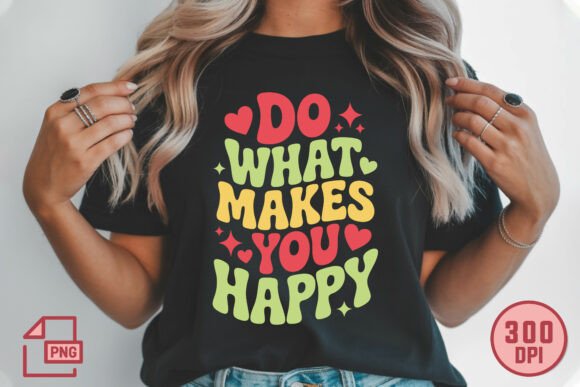 Do What Makes You Happy Retro Art Review