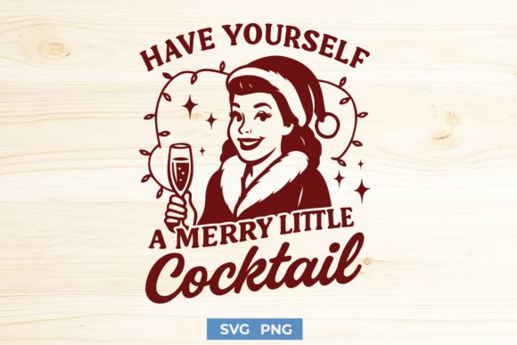 Have Yourself Merry Little Cocktail SVG Review