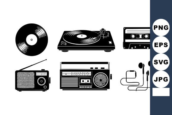 Retro Music Player Collection Embroidery Review