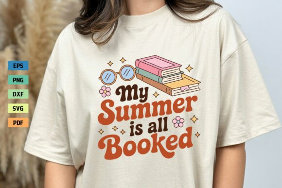 Retro My Summer is All Booked Shirt SVG Review