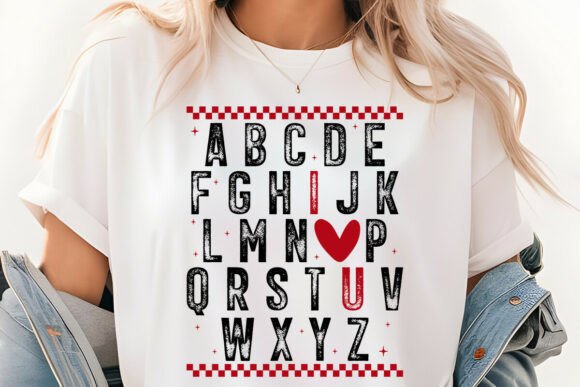 Retro Valentines Day ABC I Love You SVG Review