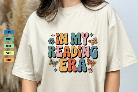 Review: Retro in My Reading Era Book Lover SVG
