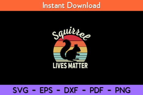 Vintage Retro Squirrel Lives Matter Review