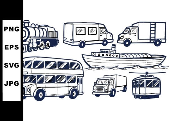 Vintage Transport Clipart Review